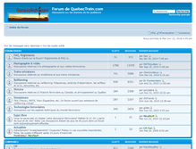 Tablet Screenshot of forums.quebectrain.com